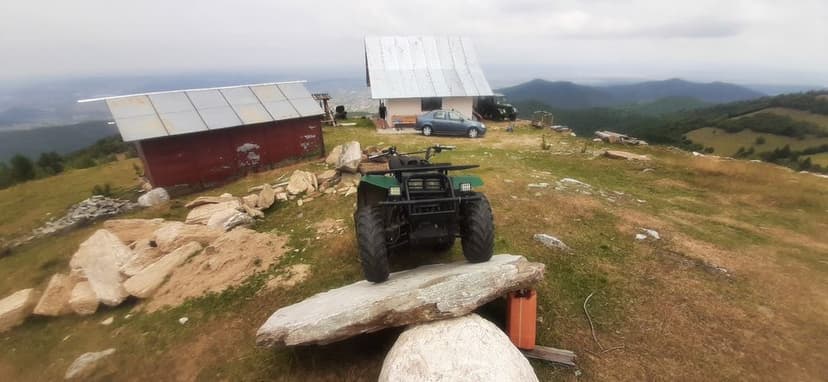 Vând atv yamaha big bear 4x4