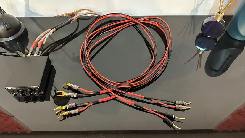 Cabluri boxe noi cupru OFC, LGC cu jack banana boxe pasive putere