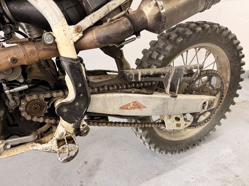 Vand cross enduro Husqvarna TE 450 pornire buton