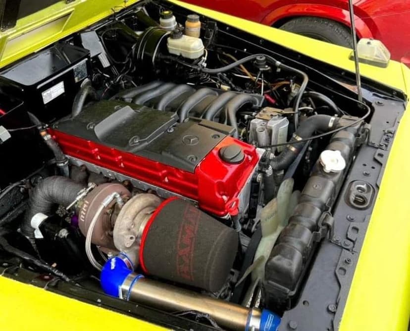 Mercedes G W460  , proiect unic motor Om 606