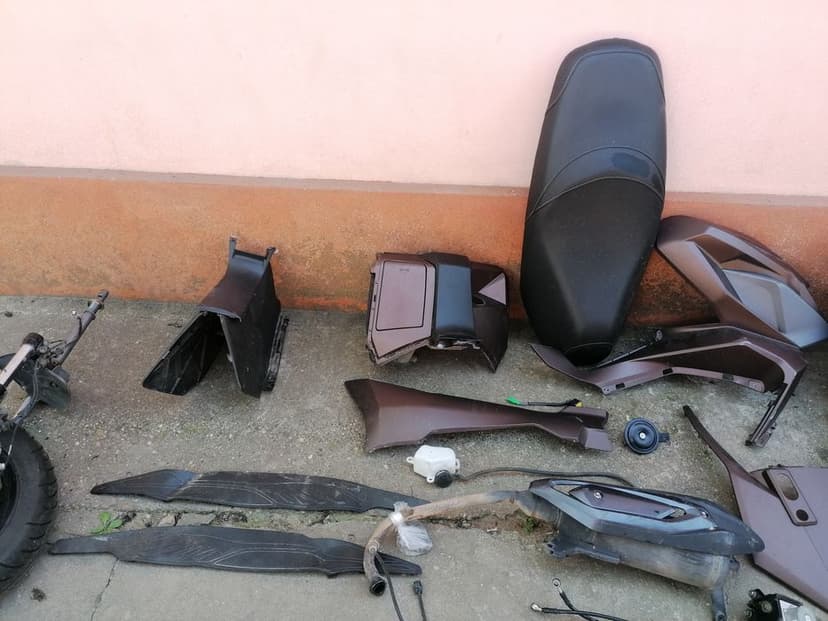 Sym jet x 125 AVARIAT