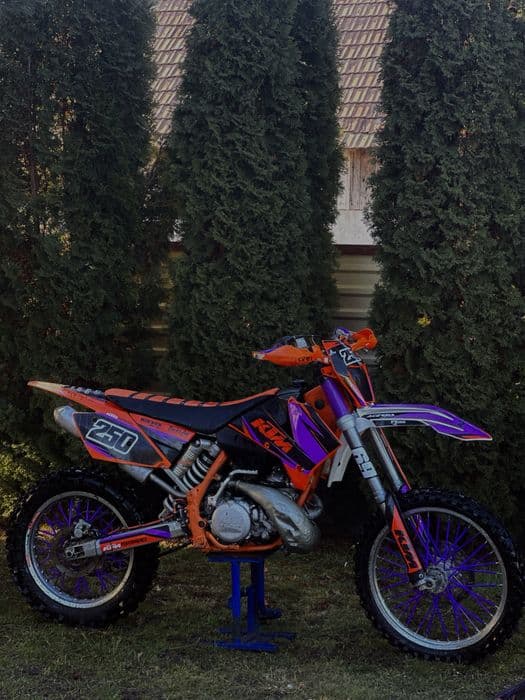 Ktm sx 250 (nu Yamaha ,Yz,Wr,Kx)