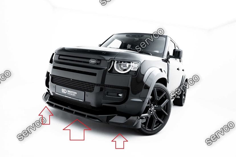 Prelungire bara fata Land Rover Defender Mk4 2020- v1 - Maxton Design