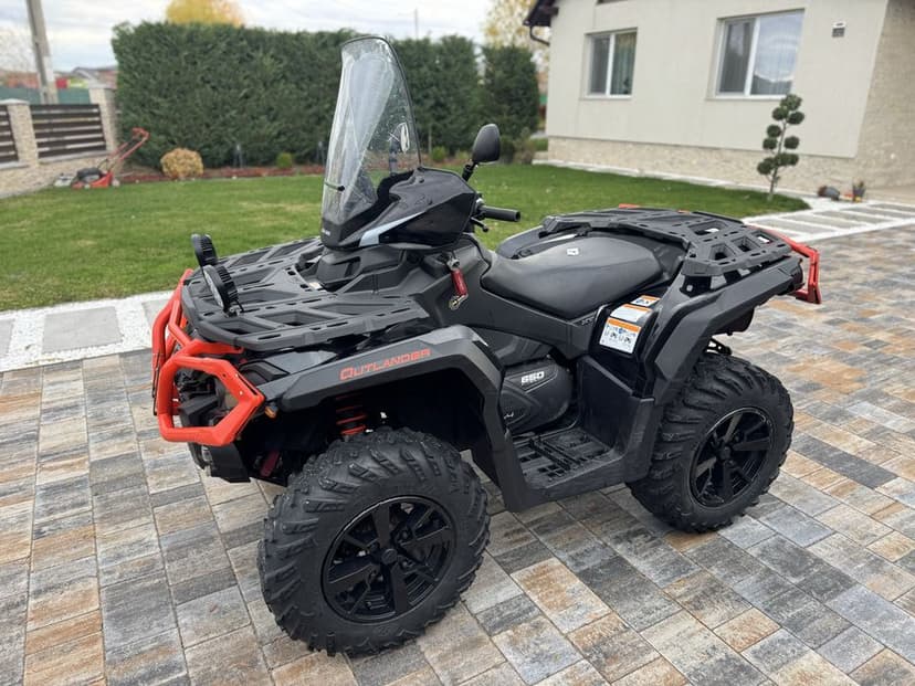Atv Can am Bombardier Outlander 650 4x4/Servo/an 2018