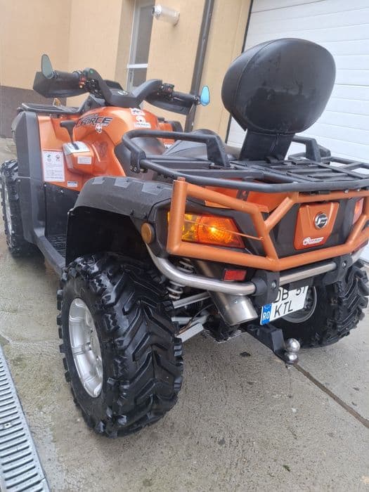 Cf Moto 820 Le Servo direcție, suspensie reglabilă