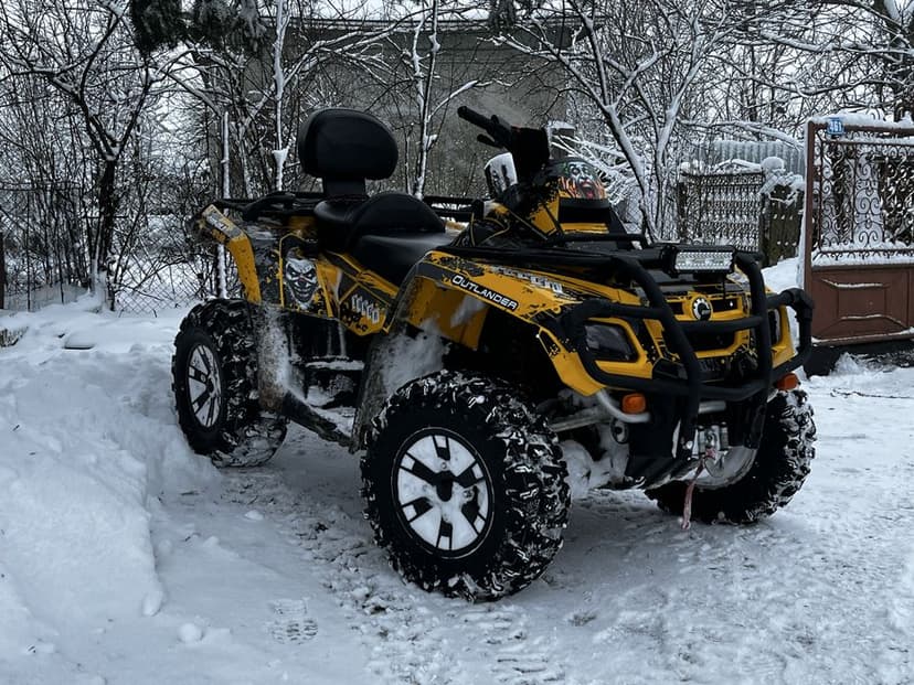 Vând Can-am 650 outlander g1 anul 2009 !!