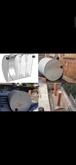 Fose septice cu montaj Balotesti. De la 2000lei.