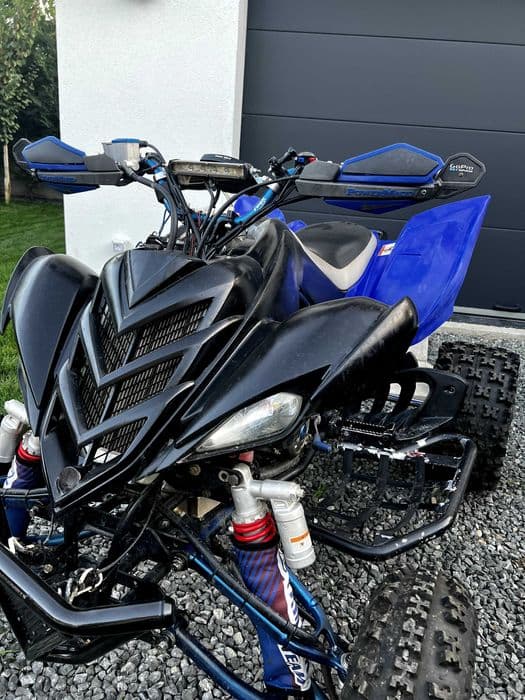 Yamaha Raptor 700 2010 • Evacuare dubla Monsterpipe • Multe accesorii
