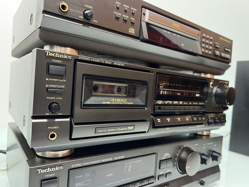 Deck 3 Head Techincs RS-BX 707 BIAS, APRS, CD-Player SL-PG5, Receiver