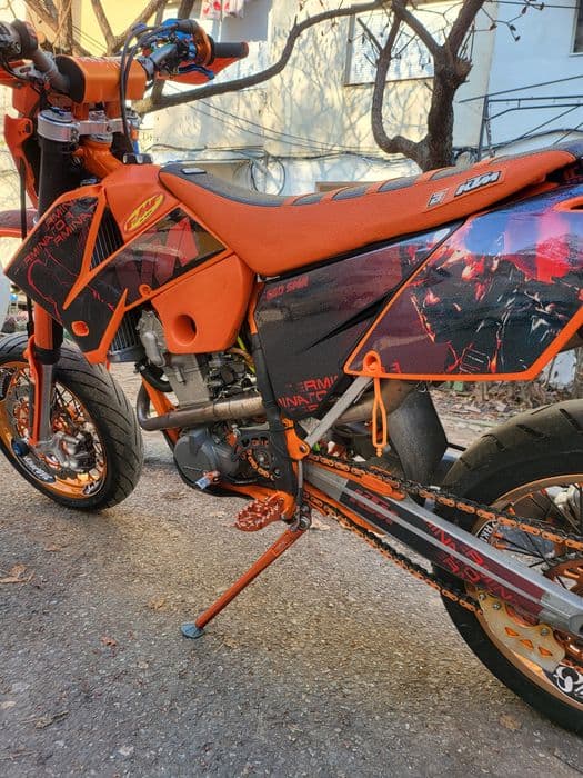 Vând schimb  ktm 560 525 rfs inmatriculat