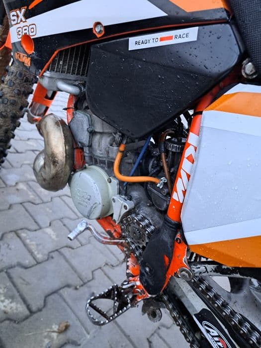 Ktm sx 380 full cross  2002
