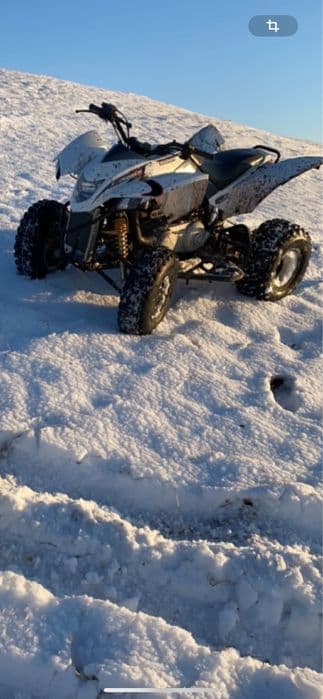 Atv qad  320cc. 2017 200km c