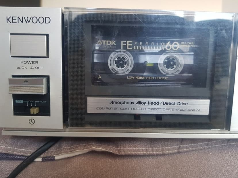 Deck vintage kenwood kx 880( sansui pioneer aiwa teac)