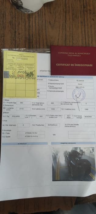 Atv Polaris sportsman 850