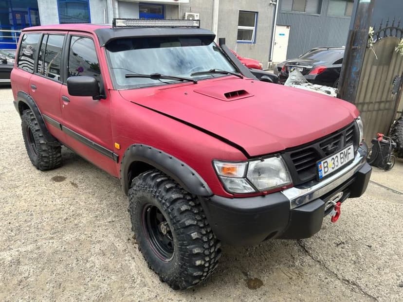 Nissan PATROL*M57*Silverstone*Piele*7locuri*