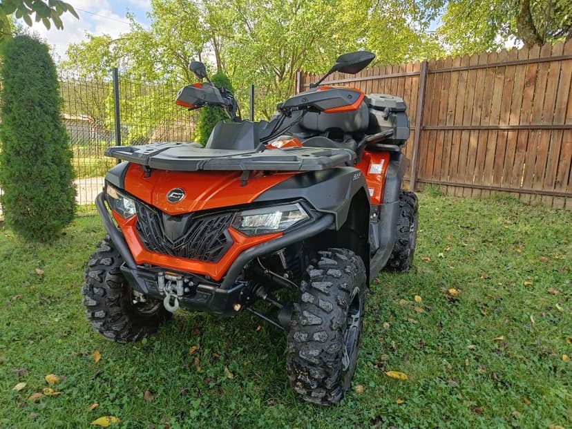 ATV CF Moto 625 L EPS Touring-Overland, Numere Negre