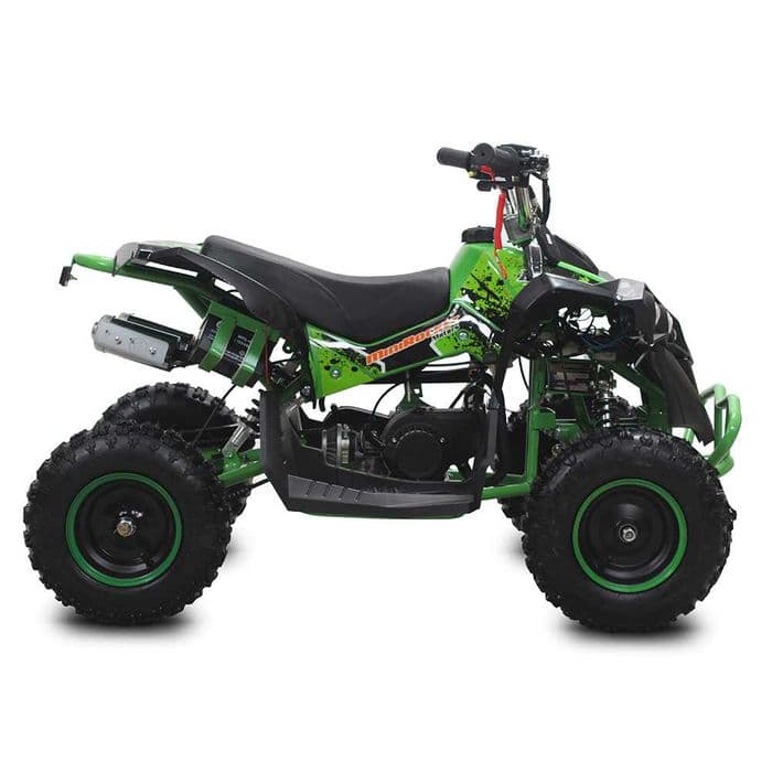 Atv copii 49cc Minigade 6" pornire electrica verde