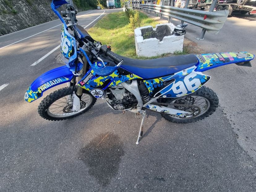 Yamaha wr 450 f înmatriculat