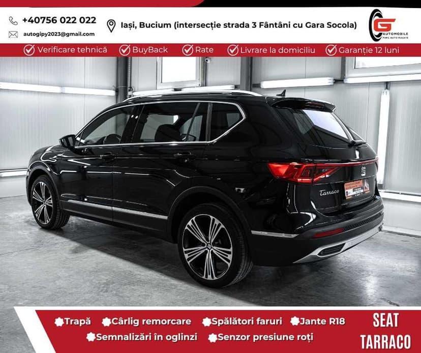 SEAT TARRACO XCELLENCE 4DRIVE Fab2021 Diesel 200CP Dsg Dotări de TOP