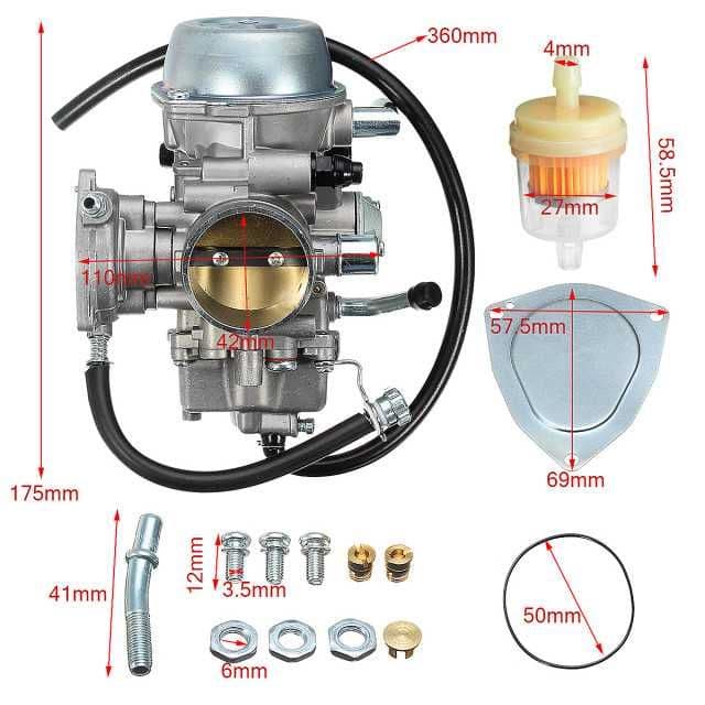 Carburator Atv BOMBARDIER 650 CAN-AM 650 Polaris Predator 500