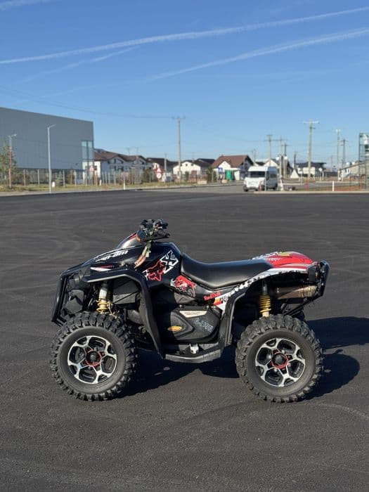 Can am renegade 800r numar negru (nu cf moto,polaris,linhai)