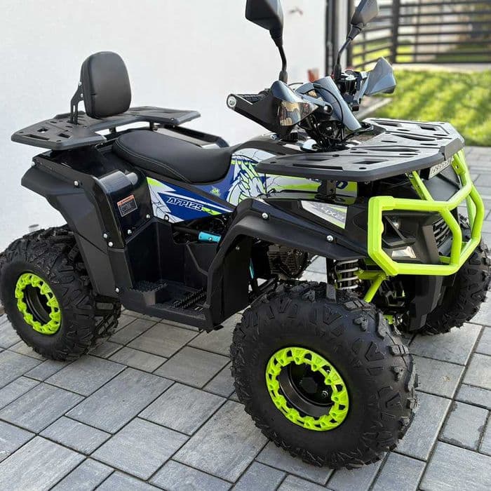 Atv 125cc Rival AFP Pro 8" automat 4T benzina negru/verde