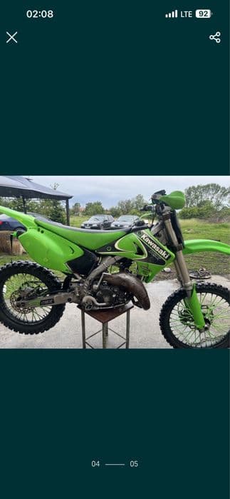 kawasaki kx 125 pw