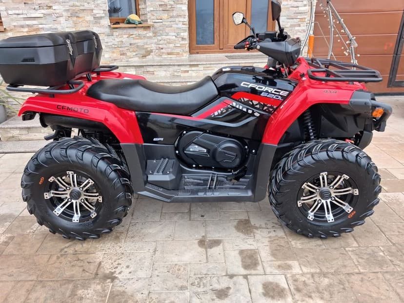 ATV CF MOTO 520L   ‼️ SERVO ‼️ 300KM ‼️ CA NOU