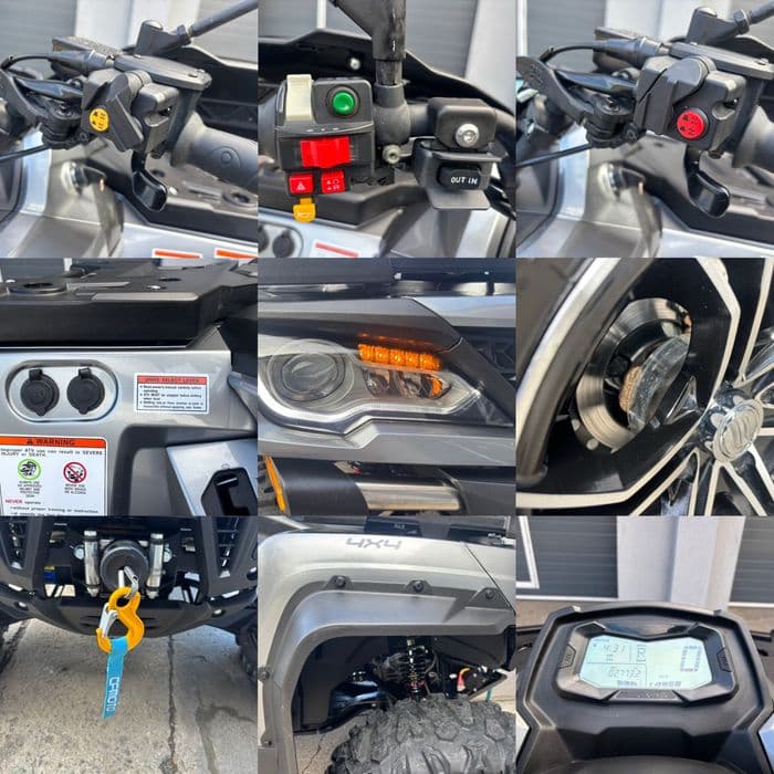 CF.MOTO 850XC Nr Negru 2700 Km!