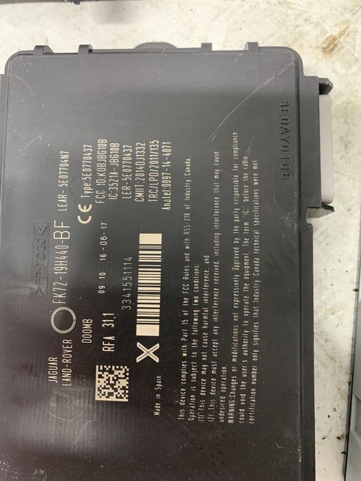 Kit pornire  Land Rover Discovery 2.0 Motorina 2015