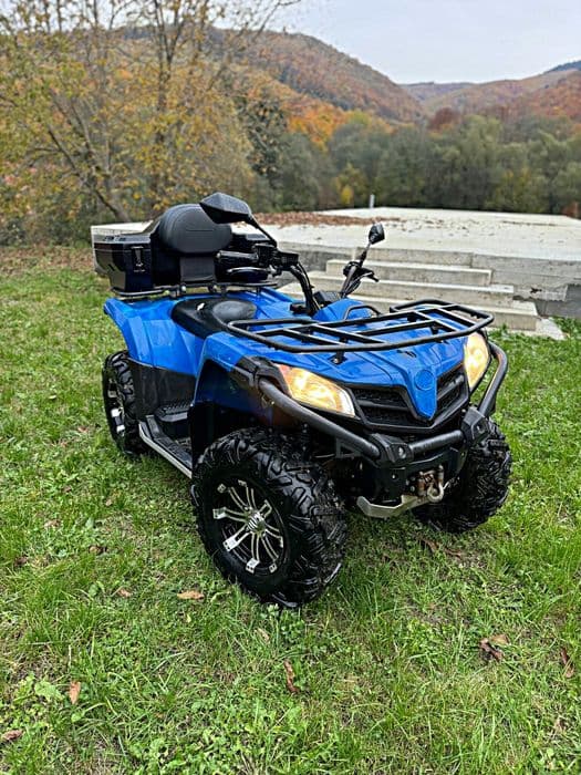 CF Moto 450L 4x4 din 2020 Numere NEGRE