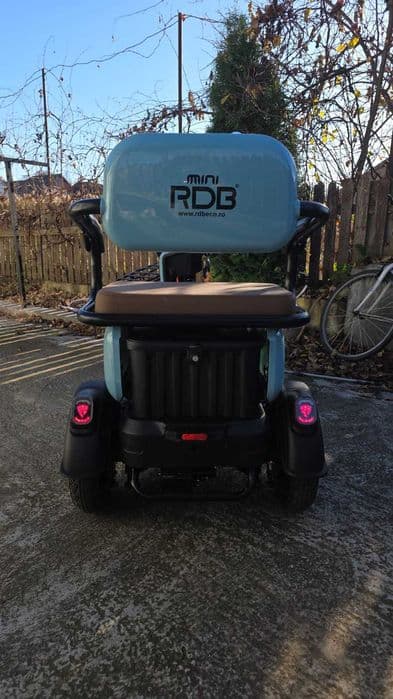 Tricicleta Electrica RDB RABBIT25, 1000W, fara permis, 25km/h