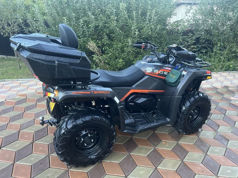 Atv goes 400l 2024 1600km!
