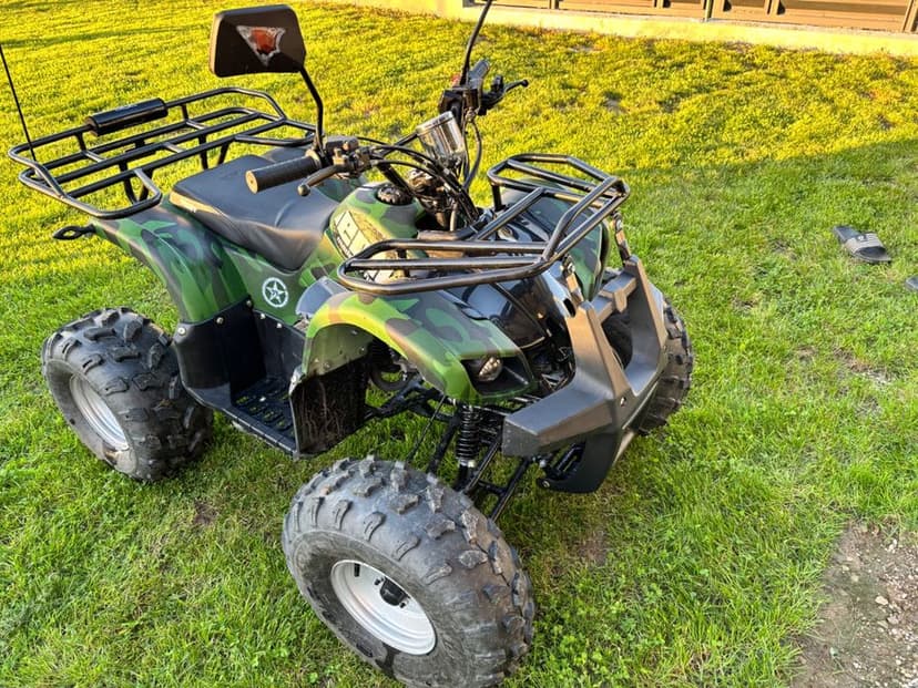 ATV 125cc Hecht Army 56126 – ca nou, folosit doar 10 ore