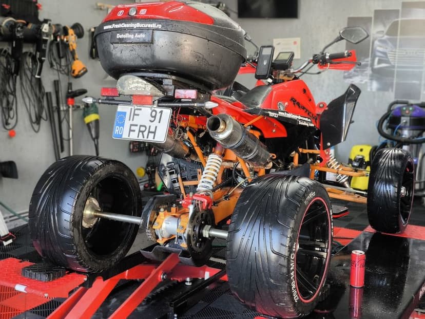 Quad Atv Stradă Înmatriculat