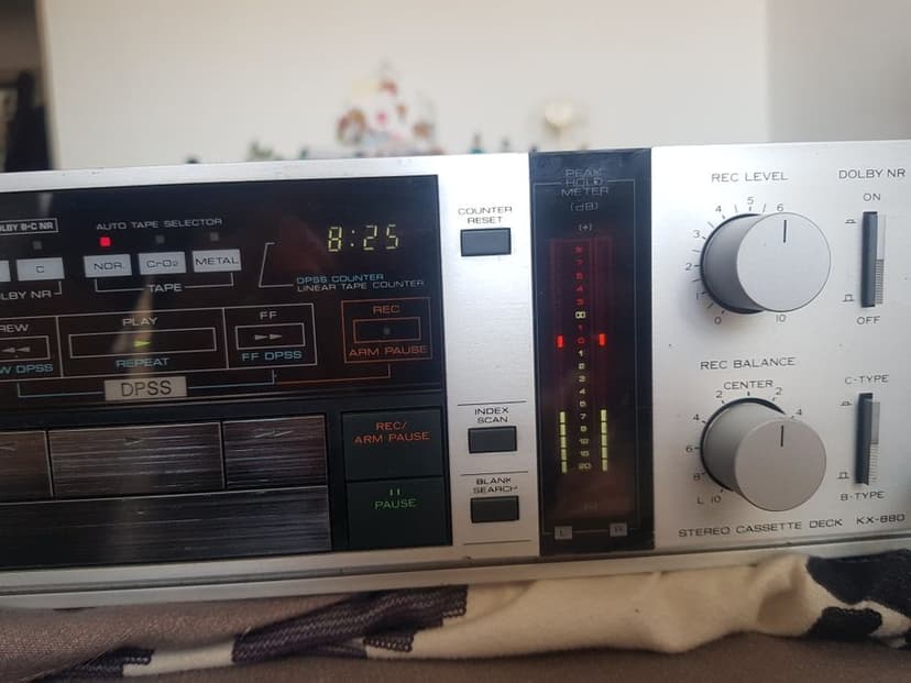 Deck vintage kenwood kx 880( sansui pioneer aiwa teac)