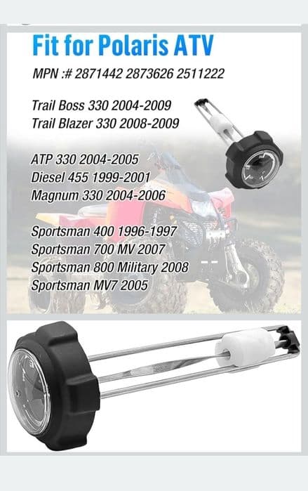 Indicator combustibil Polaris Sportsman 400 Magnum Trail Blazer T