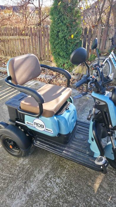 Tricicleta Electrica RDB RABBIT25, 1000W, fara permis, 25km/h