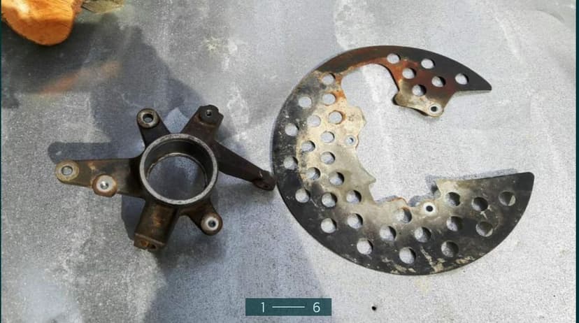 Fuzeta ATV cu aparatoare noroi