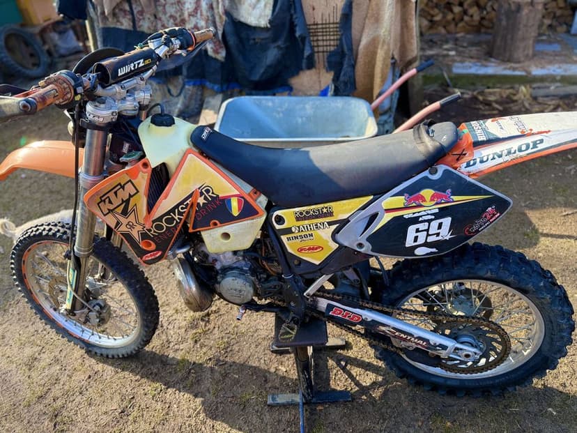 KTM 200cc enduro – stare bună