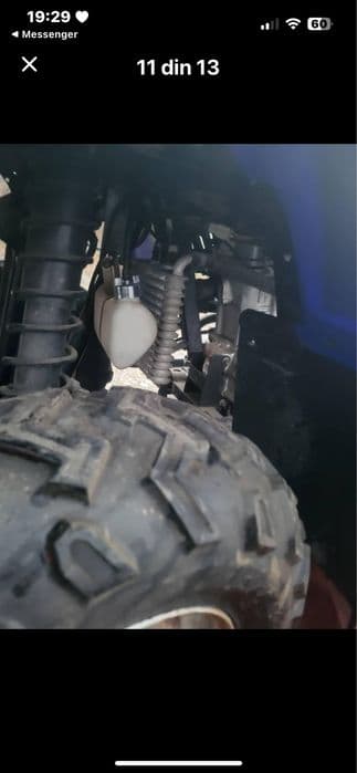 Schimb /vand atv 250 cardan