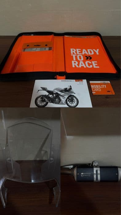 Vând KTM RC 125 2018 – fără accidente, full service KTM Germania
