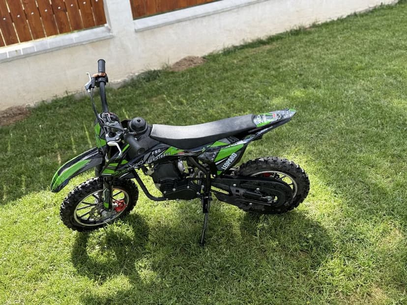 Vand cross copii KXD 49cc in 4 timp pornire la sfoara