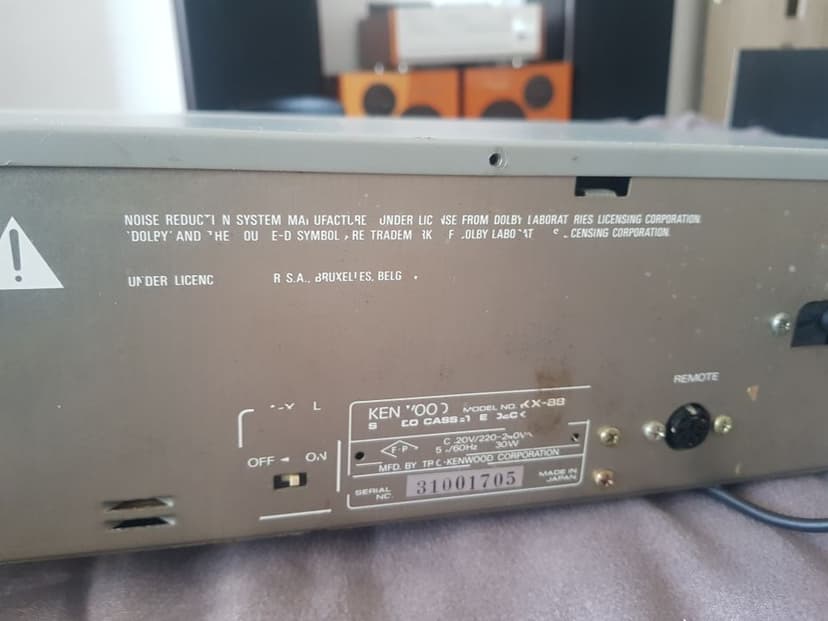 Deck vintage kenwood kx 880( sansui pioneer aiwa teac)