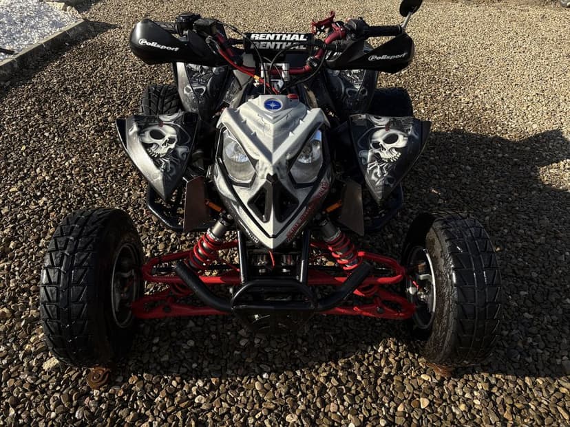 POLARIS OUTLAW 500 (modificat de strada )