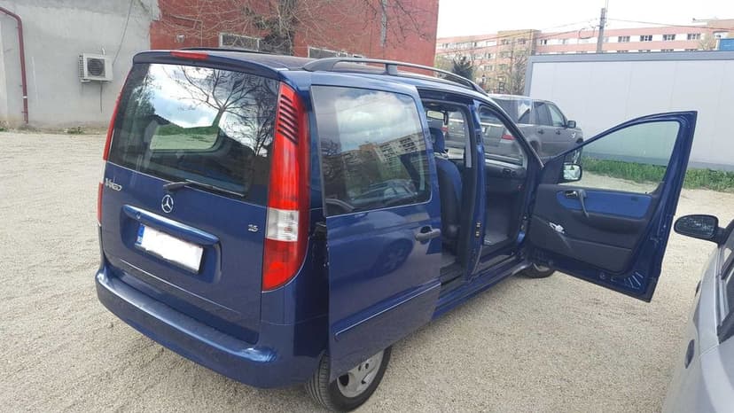 Vand Mercedes Vaneo, stare buna, inmatriculat, 1.6 benzina 105 CP