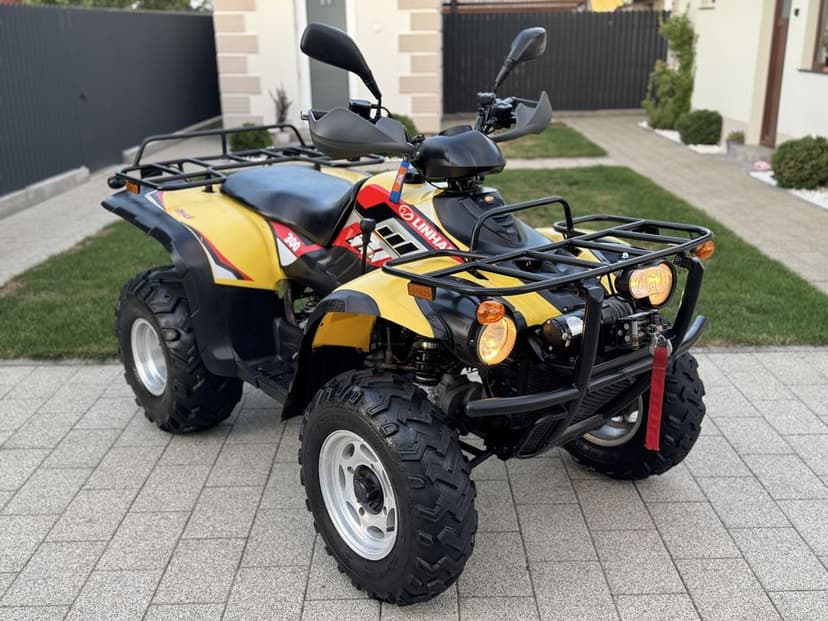 Atv Linhai 300 Worker 4x4 la Maneta + Troliu (nu tgb cf moto yamaha