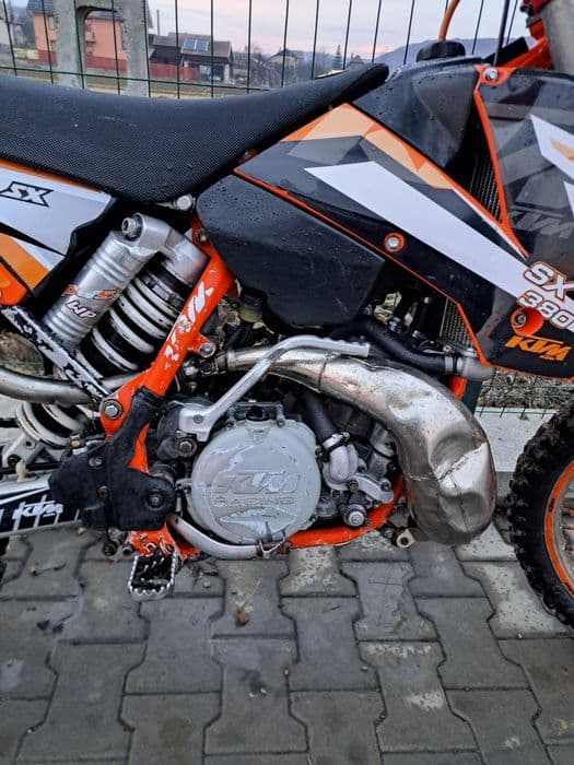 Ktm sx 380 full cross  2002