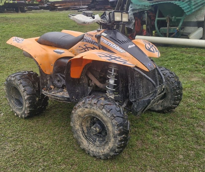 Atv polaris scrambler 500 4x4