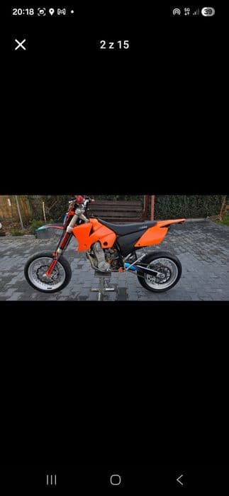 KTM EXC 450 RFS 2003r.